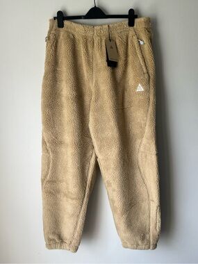 NIKE ACG Men’s Canwell Glacier Sherpa Fleece Pants Size L NEW!!!